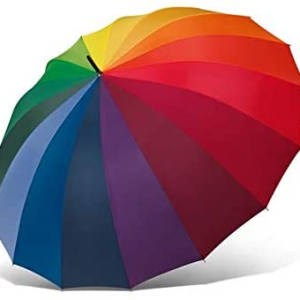 Paraguas Largo XXL Multicolor
