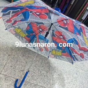 Paraguas Marvel Spiderman Niño 4- 5- 6 Años